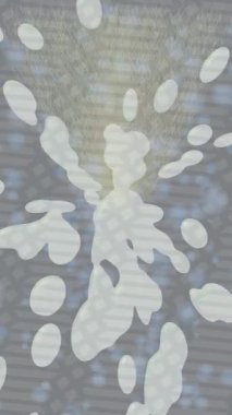 Benzersiz dijital animasyon tarzı grafikleri olan yaratıcı ortam tasarımı için yenilikçi hareket dokusu