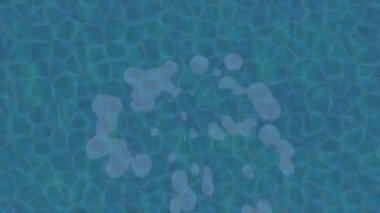 Benzersiz dijital animasyon tarzı grafikleri olan yaratıcı ortam tasarımı için yenilikçi hareket dokusu