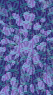 Soyut hareket desenli fütüristik video üretimi için dinamik dijital arkaplan