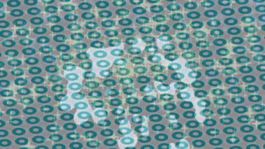 Dijital doku yüzey tasarım biçimi ile modern video animasyonu için gelişmiş hareket grafikleri