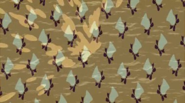 Lüks hareket projeleri için soyut tasarım stili animasyonu olan üst düzey dijital doku