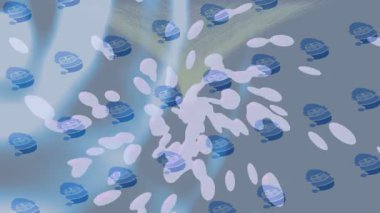 Yaratıcı video düzenleme film tasarımı için benzersiz hareket grafikleri biçimi giriş hareketi video pro