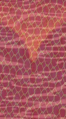 Benzersiz dijital animasyon tarzı grafikleri olan yaratıcı ortam tasarımı için yenilikçi hareket dokusu