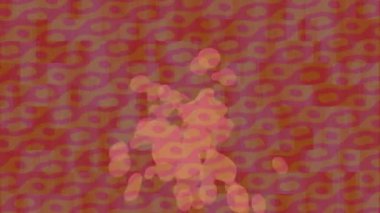 Lüks hareket projeleri için soyut tasarım stili animasyonu olan üst düzey dijital doku