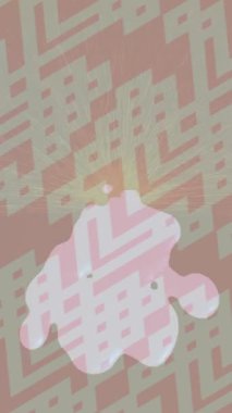 Soyut hareket desenli fütüristik video üretimi için dinamik dijital arkaplan