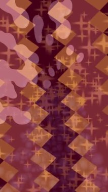 Estetik doku arkaplan tasarımı renkli hareket grafikleri ile moda film giriş profosyoneli