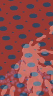 Benzersiz video giriş tasarımı projeleri için detaylı yüzey kalıbı film animasyon stili grafik girişi