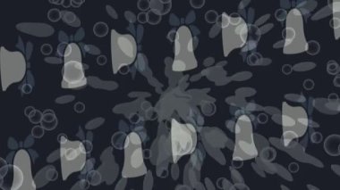 Yaratıcı video düzenleme film arkaplan tasarımı için minimalist organik hareket grafikleri