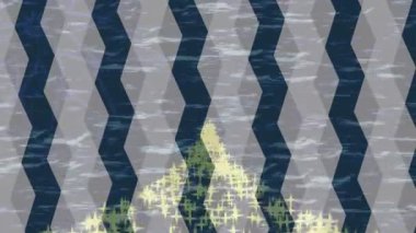 Dijital doku yüzey tasarım biçimi ile modern video animasyonu için gelişmiş hareket grafikleri