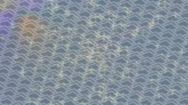 Soyut hareket desenli fütüristik video üretimi için dinamik dijital arkaplan