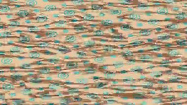 Lüks hareket projeleri için soyut tasarım stili animasyonu olan üst düzey dijital doku