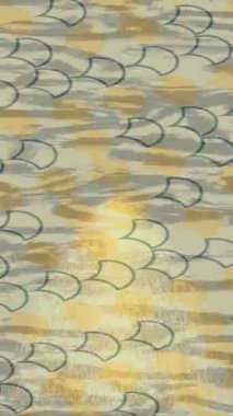 Soyut hareket desenli fütüristik video üretimi için dinamik dijital arkaplan