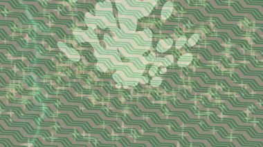 Soyut hareket desenli fütüristik video üretimi için dinamik dijital arkaplan