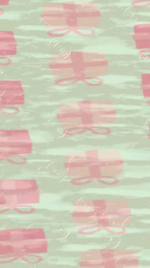 Estetik doku arkaplan tasarımı renkli hareket grafikleri ile moda film giriş profosyoneli