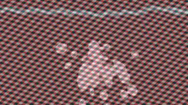 Dijital doku yüzey tasarım biçimi ile modern video animasyonu için gelişmiş hareket grafikleri