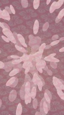 Lüks hareket projeleri için soyut tasarım stili animasyonu olan üst düzey dijital doku