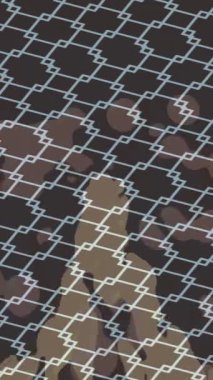 Organik desenli yüzey giriş stili video film sanatı ile soyut arkaplan tasarımı