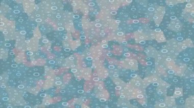 Lüks hareket projeleri için soyut tasarım stili animasyonu olan üst düzey dijital doku