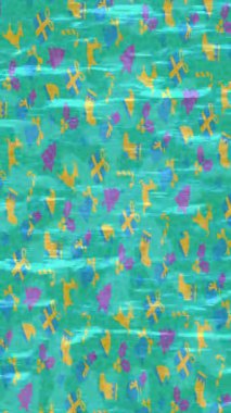 Benzersiz hareket grafikleri tasarım sanatına sahip yaratıcı film üretimi için özet bir arkaplan