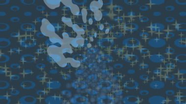 Modern medya üretimi için fütüristik dijital soyut doku sinematik tarz hareketli grafik ögesi