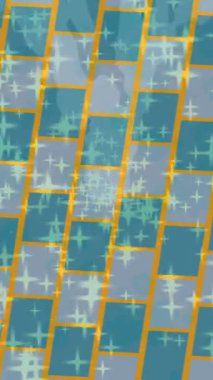 Benzersiz video giriş tasarımı projeleri için detaylı yüzey kalıbı film animasyon stili grafik girişi