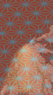 Modern medya üretimi için fütüristik dijital soyut doku sinematik tarz hareketli grafik ögesi