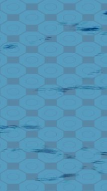 Dijital doku yüzey tasarım biçimi ile modern video animasyonu için gelişmiş hareket grafikleri