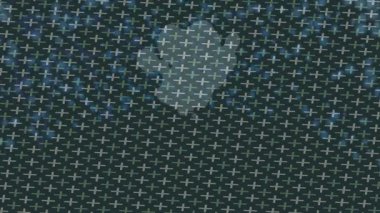 Benzersiz hareket grafikleri tasarım sanatına sahip yaratıcı film üretimi için özet bir arkaplan