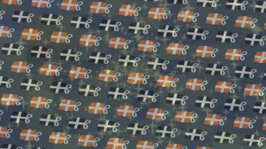 Modern medya üretimi için fütüristik dijital soyut doku sinematik tarz hareketli grafik ögesi