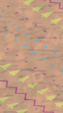 Benzersiz dijital hareket grafiklerine sahip yaratıcı sinematik projeler için yumuşak animasyon yüzeyi