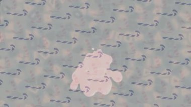 Benzersiz hareket dokusu tasarım sanatı ile profesyonel video düzenleme için modern soyut grafikler