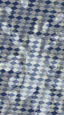 Benzersiz dijital animasyon tarzı grafikleri olan yaratıcı ortam tasarımı için yenilikçi hareket dokusu