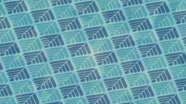 Modern medya üretimi için fütüristik dijital soyut doku sinematik tarz hareketli grafik ögesi