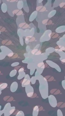 Modern medya üretimi için fütüristik dijital soyut doku sinematik tarz hareketli grafik ögesi