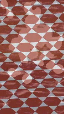 Soyut hareket desenli fütüristik video üretimi için dinamik dijital arkaplan