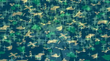 Organik desenli yüzey giriş stili video film sanatı ile soyut arkaplan tasarımı