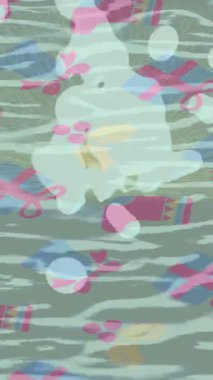 Yaratıcı video düzenleme film arkaplan tasarımı için minimalist organik hareket grafikleri