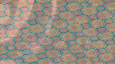 Benzersiz hareket grafikleri tasarım sanatına sahip yaratıcı film üretimi için özet bir arkaplan