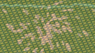 Profesyonel video projeleri sanat tarzı için organik hareketli arkaplan tasarımı