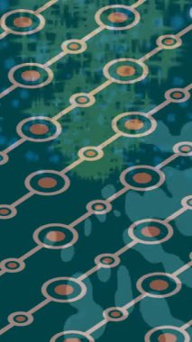 Yaratıcı video düzenleme film arkaplan tasarımı için minimalist organik hareket grafikleri