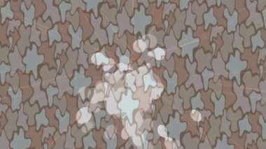 Benzersiz dijital animasyon tarzı grafikleri olan yaratıcı ortam tasarımı için yenilikçi hareket dokusu