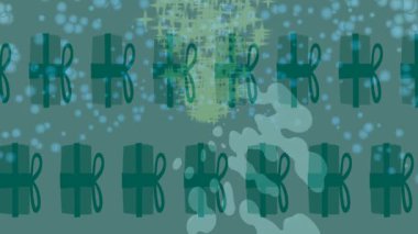 Lüks hareket projeleri için soyut tasarım stili animasyonu olan üst düzey dijital doku