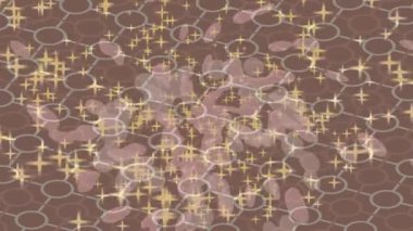 Dijital doku yüzey tasarım biçimi ile modern video animasyonu için gelişmiş hareket grafikleri