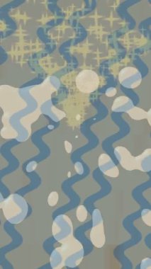 Dijital doku yüzey tasarım biçimi ile modern video animasyonu için gelişmiş hareket grafikleri