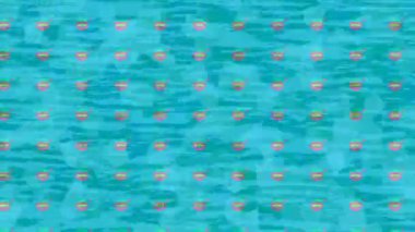 Yaratıcı video düzenleme film tasarımı için benzersiz hareket grafikleri biçimi giriş hareketi video pro