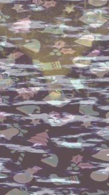 Estetik doku arkaplan tasarımı renkli hareket grafikleri ile moda film giriş profosyoneli