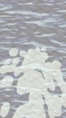 Profesyonel video projeleri sanat tarzı için organik hareketli arkaplan tasarımı