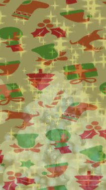 Estetik doku arkaplan tasarımı renkli hareket grafikleri ile moda film giriş profosyoneli