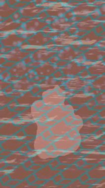 Lüks hareket projeleri için soyut tasarım stili animasyonu olan üst düzey dijital doku