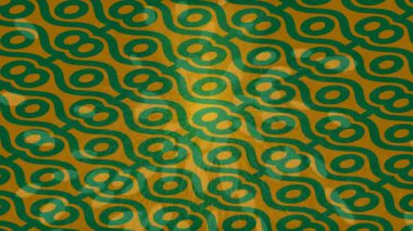 Benzersiz dijital animasyon tarzı grafikleri olan yaratıcı ortam tasarımı için yenilikçi hareket dokusu